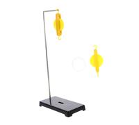 VALICLUD Educational Physics Pulley Block and Bracket for School Science Experiments Plastic Material with Fixed and Movable Pulleys Enhances Mechanical Learning and Practical Skills