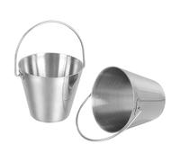 VALICLUD Egg Holder Rack Not Easy to Deform or Break with Handle Stainless Steel 2pcs for Cool Boiled Eggs for Kitchen and Refrigerator Use