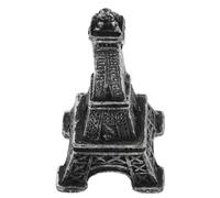 VALICLUD Eiffel Tower Model Mini Eiffel Tower Statue Resin Black Vintage Collectible for Desktop Ornament Displays, Model Enthusiasts and Holiday Gatherings