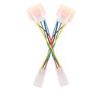 VALICLUD Electric Bike Motor Wire 2Pcs with Hall Effect Plug Type A, Phase Angle Conversion Cable for Motorcycle and Electric Scooter Controller Installation