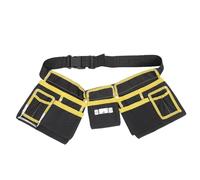 VALICLUD Electrician Tool Belt Bag Iron Hook Oxford Cloth Craftsman Tool Pouch Organizer for Mechanics Suitable for Electrical Work and Construction