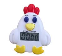 VALICLUD Electronic Kitchen Timer with Loud Yet Adorable Chicken Design Countdown Reminder for Home Office Students Baking and Cooking Battery Operated Timer for Precise