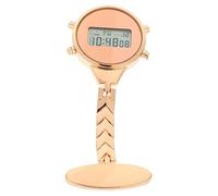 VALICLUD Electronic Nurse Fob Watch for Women Watch with Attractive Design Present for Nurses and Doctors Unisex Lapel Pin Style Finish