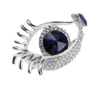VALICLUD Elegant Eye Modeling Brooch Pin for Women, Alloy Material, Comfortable and Convenient to Wear, Fashion Corsage Ornament for Shirts and Jackets