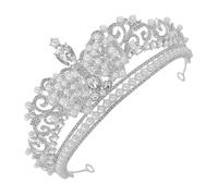 VALICLUD Elegant Rhinestone Headdress for Weddings Festivals Cosplay Princess Crown Accessory for Brides Delicate Design for Special Occasions