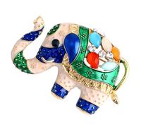 VALICLUD Elephant Brooch Pin for Women Decorative Sweater Accessory for Birthdays Weddings and Everyday Wear Lightweight Material for Comfort
