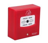 VALICLUD Emergency Alarm Button Manual Reset Switch with High Visibility Design and Plastic Construction for New Builds and Public Spaces, Wall Mount Fire Safety Device