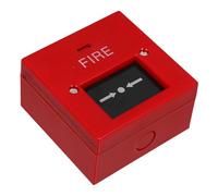 VALICLUD Emergency Fire Alarm Button Manual Call Point with Glass Breaker Switch for Home and Business Intuitive Easy-use Fire Hydrant Station for Quick Emergency Response and Safety