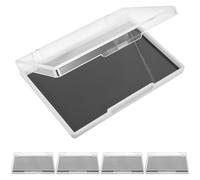 VALICLUD Empty Magnetic Makeup Pallets 5Pcs Plastic Tray for Eyeshadow and Contour Organiser