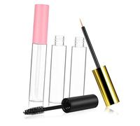 VALICLUD Empty Mascara Eyeliner Lip Gloss Tubes with Wands Portable Refillable Containers for Precise Application and Seal DIY Cosmetics Spool with Tubes