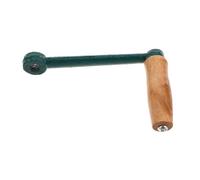 VALICLUD Ergonomic Manual Meat Grinder Handle Replacement Wood Crank Attachment for Home Commercial Meat Mincers Quiet Operation for Versatile Food Processing Tasks