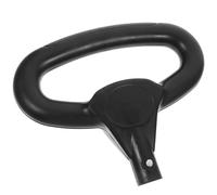 VALICLUD Ergonomic Plastic Handle Grip Replacement for Wagon Cart Push Handle Camping Trolley Hand Truck Accessory for Small Garden Cart