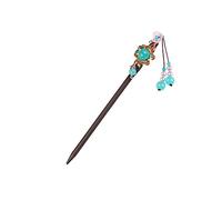 VALICLUD Ethnic Style Chinese Tassel Hair Stick for Women Skin Friendly Hair Chopstick Hairpin Secure with Classic Vintage Design Ladies