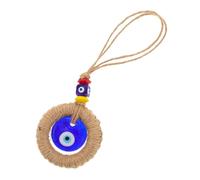 VALICLUD Evil Eye Bead Wall Hanging Decor Handwoven Turkish Amulet for Charm for Car Rear View Mirror Symbolic Evil Eye Door Hanger Accessory
