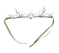VALICLUD Exotic Fairy Headpiece Chain for Weddings Festivals and Costume Parties Elegant Tree Branch Design Pendant for Women and Girls