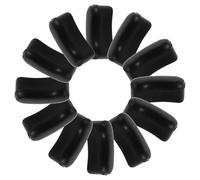 VALICLUD Eyelash Curler Replacement Pads with Delicate Protection Rubber Black 100pcs and Convenient Change Design Eyelash Curler Refills for Travel and Home Use