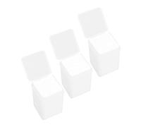 VALICLUD Eyelash Glue Cleaning Cloth 600pcs Professional Wiping Pads for Lash Extension Residue Remover Salon and Home Use White