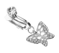 VALICLUD Fake Belly Button Ring Clip Non Piercing Navel Ornament for Women Delicate Polished Design with Lasting Luster Comfortable Daily Wear Accessory for Tank Tops and Travel Vacations