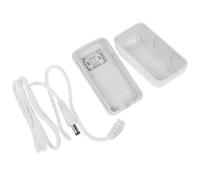 VALICLUD Fake Charger Money Storage Box Spacious Plastic Hidden Cash Holder White Charging Plug Shape Easy Installation Secret Diversion Safe for Office Home