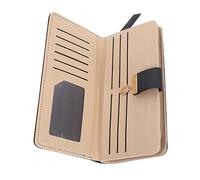 VALICLUD Fashion Leather Wallet Clutch Hollow Leaf Design for Women Elegant Zipper Purse for Parties Shopping and Daily Use for Moms and Daughters