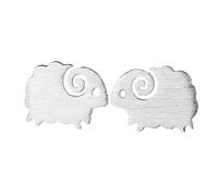 VALICLUD Fashionable Lamb Ear Studs Cute Animal Earrings for Women Lady Ear Decors