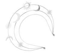 VALICLUD Fashionable Stage Headdresses for Women Star and Moon Headband Birthday Party Headband Moon Headpiece Headpiece Jewelry Party Hair Accessories Women Hair Ornament