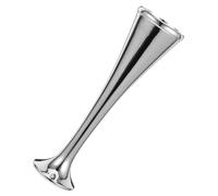 VALICLUD Fetal Stethoscope for Pregnant Women Silver Aluminum Heartbeat Device for Expecting Parents Prenatal Health Tracking at Home