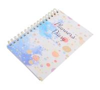 VALICLUD Financial Ledger Book Undated A5 Spiral Bound for Household Budget Planning Daily Expense and Cash Flow Tracking with Smooth Writing Pages