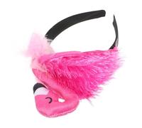 VALICLUD Flamingo Headband Pink Party Hair Accessory for Women Decorative Cosplay Prop for Birthday Festivals and Photo Shoots Lightweight Tropical Headwear for Fun Celebrations