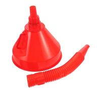 VALICLUD Flexible Automotive Oil Funnel with Built in Filter Screen Large Plastic Funnel and Hose for Clean Transfer Spill Resistant Design Easy to Clean for Car and Motorcycle Maintenance