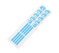 VALICLUD Fluorescent Car Window Sticker Glow in Dark Luminous Button Decals Blue Adhesive Car Door Button Sticker Easy to Install and Remove for Vehicle Decoration