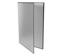 VALICLUD Foldable Photography Reflector Panel Silver Lightweight Cardboard Light Diffuser Board for Small Product Food Macro Photo Shooting with Shadow Control and Studio Compatibility