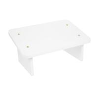 VALICLUD Foot Resting Step Stool Small Stool 16.5x11.8x7.9inch Wood Foot Support Relieves Sitting Stress Beautiful Natural Wood Texture Under Desk Use