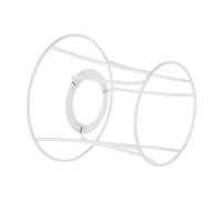 VALICLUD French Vintage Iron Lamp Shade Holder with Wire Ring Bracket Handfinished DIY Metal Lampshade Frame for Table and Pendant Lights Artistic European Retro Style for Home and Office