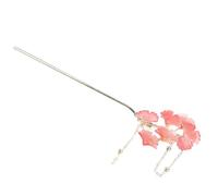 VALICLUD Ginkgo Leaf Hairpin Women Hair Accessories Tassel Hair Chopsticks for Bridal Prom