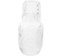 VALICLUD Glass Beverage Cup with Straw Unique Shape Creative Appearance Elegant Novelty Drinking Glass for Wedding Parties and Nightclubs