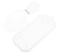 VALICLUD Glass Foot Scrubber Callus Remover for Feet Heel Scraper Shower Scrubber Dead Skin Remover for Women Men