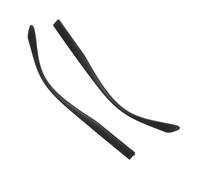 VALICLUD Glasses Arms Replacement Black Threaded Eyeglass Temple Tips Stable Fit Easy Install Spectacle Repair Parts for Eyewear Maintenance