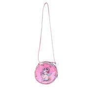 VALICLUD Glitter Unicorn Crossbody Bag for Girls Baby Single-Shoulder Storage Pouch with Rainbow Sequins Casual Waist and School Bag for Kids