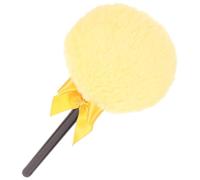 VALICLUD Gold Plush Compact Body Puff with Soft Handle Soft Velvet Makeup Puff for Loose and Pressed for After-bath and Daily Use