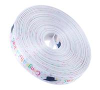 VALICLUD Graduation Ribbon 2025 with Elegant Polyester Material 1 Roll Versatile Decoration Ribbon for Wrapping for Graduation Party School Parties, Bouquets, and Keepsakes