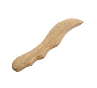 VALICLUD Green Sandalwood Gua Sha Board 1 Piece Shape Scraping Tool for Facial Massage Manual Muscle for Home Use Anti-Aging Spa Essential