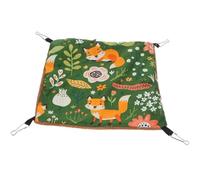 VALICLUD Guinea Pig Sleeping Bed Rat Hanging Swing Warm and Easy to Install Cotton Tent Hut Hammock Can Be Installed in The Cage for Sugar Glider and Ferret