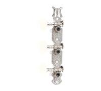 VALICLUD Guitar Tuning Pegs Guitar Pegs Silver Resin 1l1r String Winder for Woman and Man