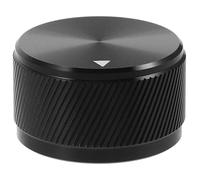 VALICLUD Guitar Volume Control Knob Aluminum Replacement Potentiometer Cap with Stylish Diagonal Pattern for Home Audio Amplifiers and Various Devices