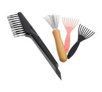 VALICLUD Hair Comb Cleaner with Gentle Claws for Curly Hair Removes Knots and Dandruff for Home and Salon Use Practical Kit