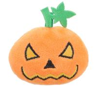 VALICLUD Halloween Cat Chew Pumpkin-shaped Plush Interactive Squeaky Function Keeps Cats Active and Attracted Suitable to Keep Busy and Play