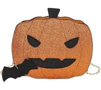VALICLUD Halloween Pumpkin Crossbody Bag Novelty Devil Shoulder Bag Goth Purse Halloween Pumpkin Purse Crossbody Shoulder Handbag