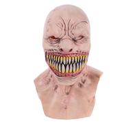 VALICLUD Halloween Scary Mask Evil Person Party Mask Cosplay Creepy Horror Costume Prop