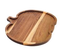 VALICLUD Halloween Wooden Serving Platter Pumpkin Shaped Charcuterie Board for Thanksgiving Rustic Fruit Dish for Snacks and Treats Easy to Clean and Design